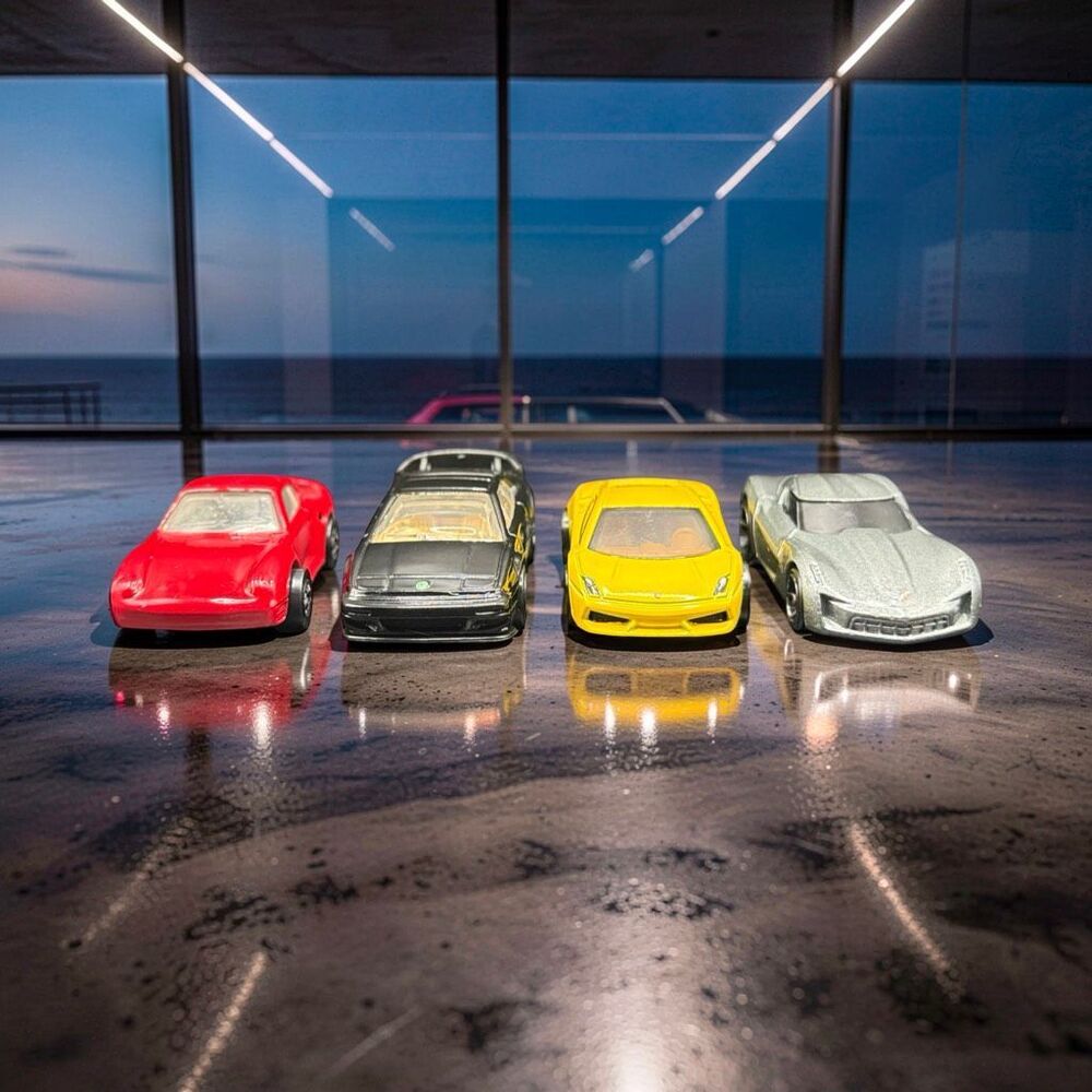 Luxury Matchbox Car Lot Lotus Porsche Corvette & Lamborghini Diecast Cars A73